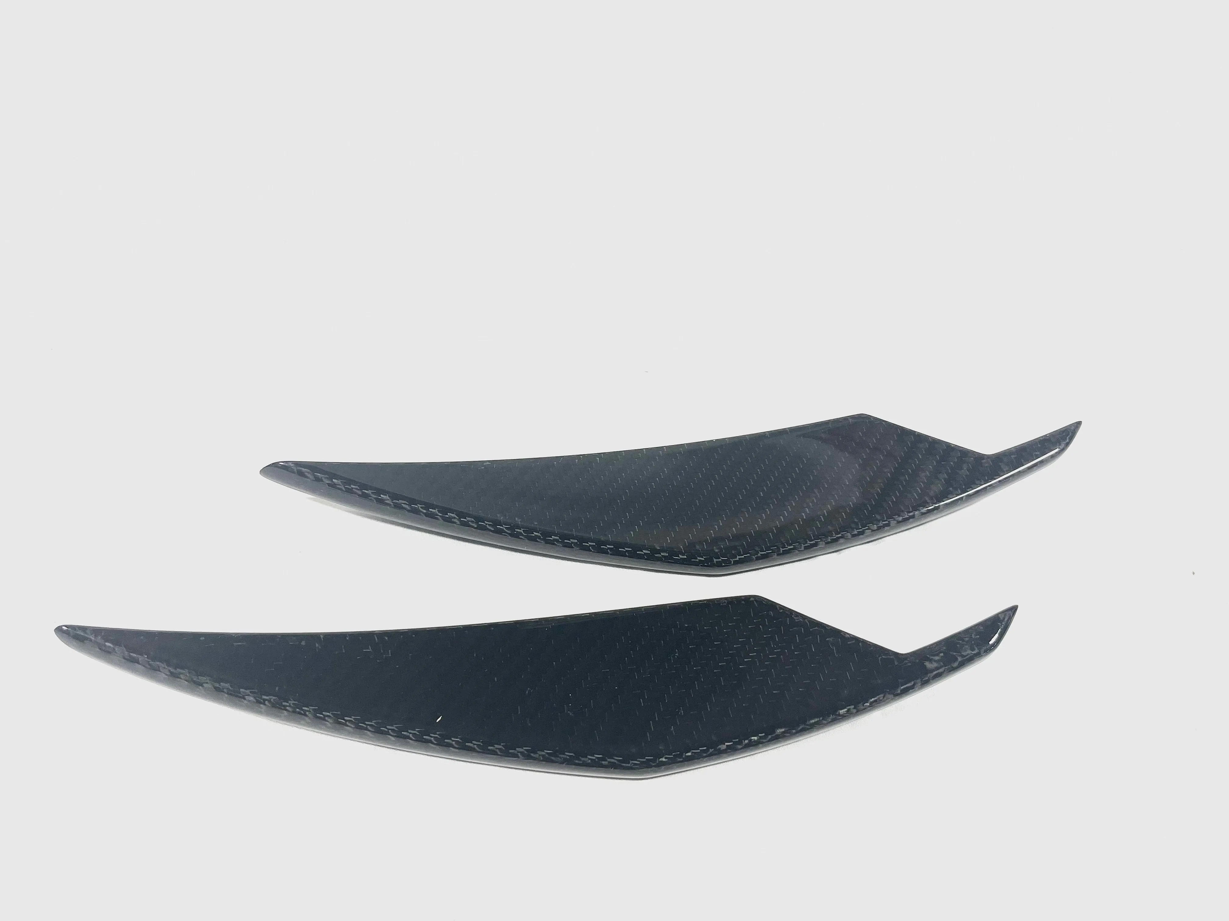2020-2025 BMW M3 (G80) / M4 (G82 / G83) Dry Carbon Fiber 4pc AC Style Canard Set