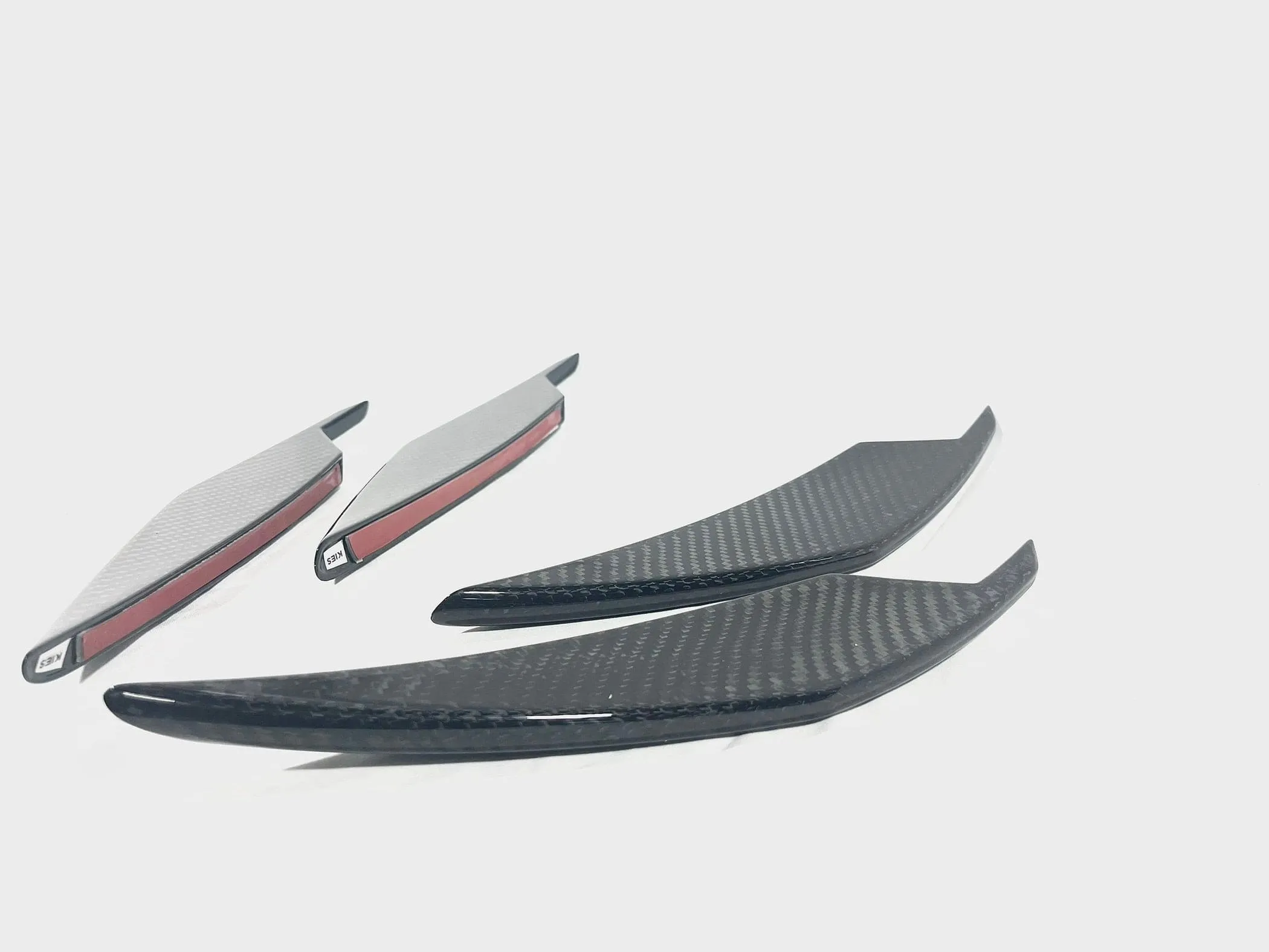 2020-2025 BMW M3 (G80) / M4 (G82 / G83) Dry Carbon Fiber 4pc AC Style Canard Set