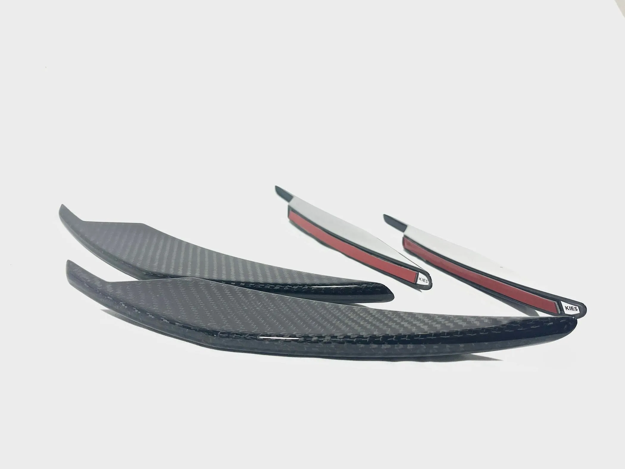 2020-2025 BMW M3 (G80) / M4 (G82 / G83) Dry Carbon Fiber 4pc AC Style Canard Set