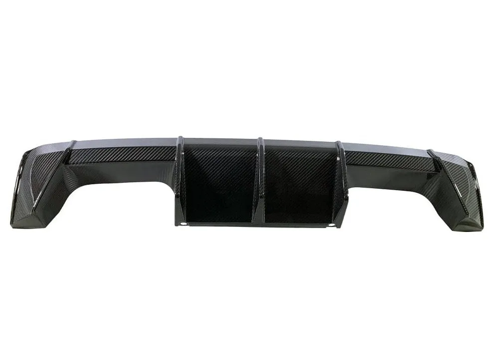2020-2025 BMW M3 (G80) / M4 (G82 / G83) Performance Style Dry Carbon Fiber Rear Center Diffuser