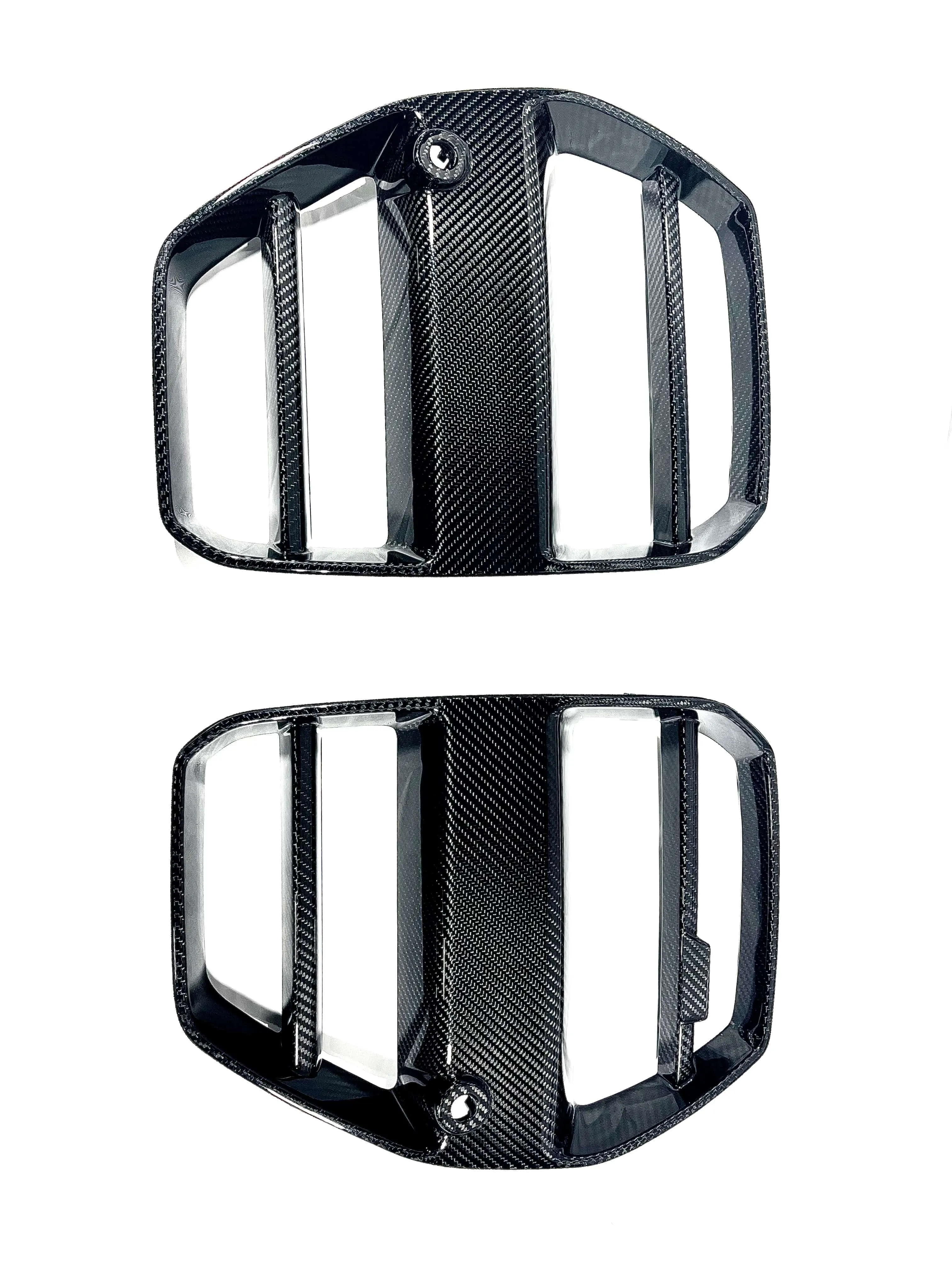 2020-2025 BMW M3 (G80) / M4 (G82 / G83) Vorsteiner Inspired Dry Carbon Full Replacement Kidney Grille