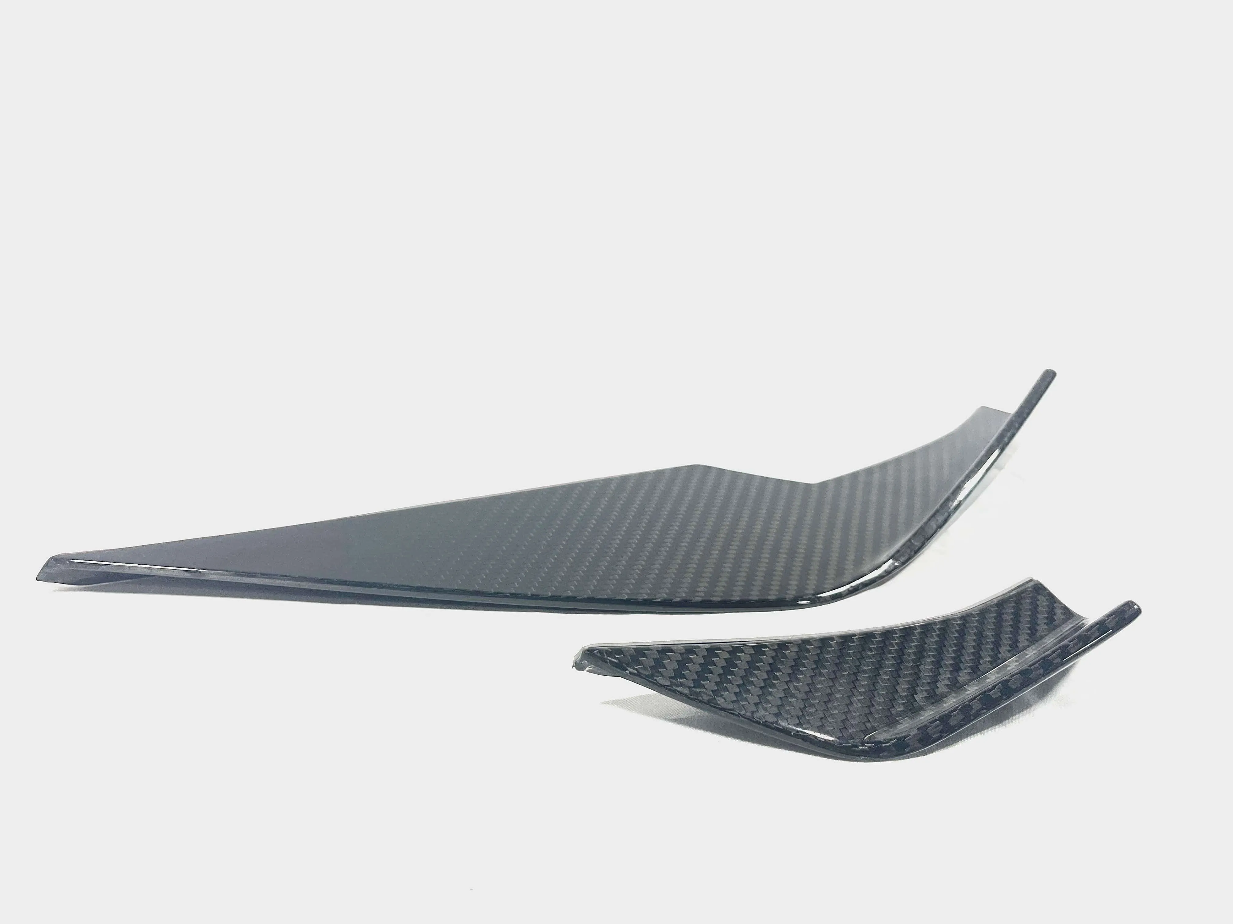 2020-2025 BMW M3 (G80) / M4 (G82 / G83) VS Style Dry Carbon Fiber 4pc Canard Set