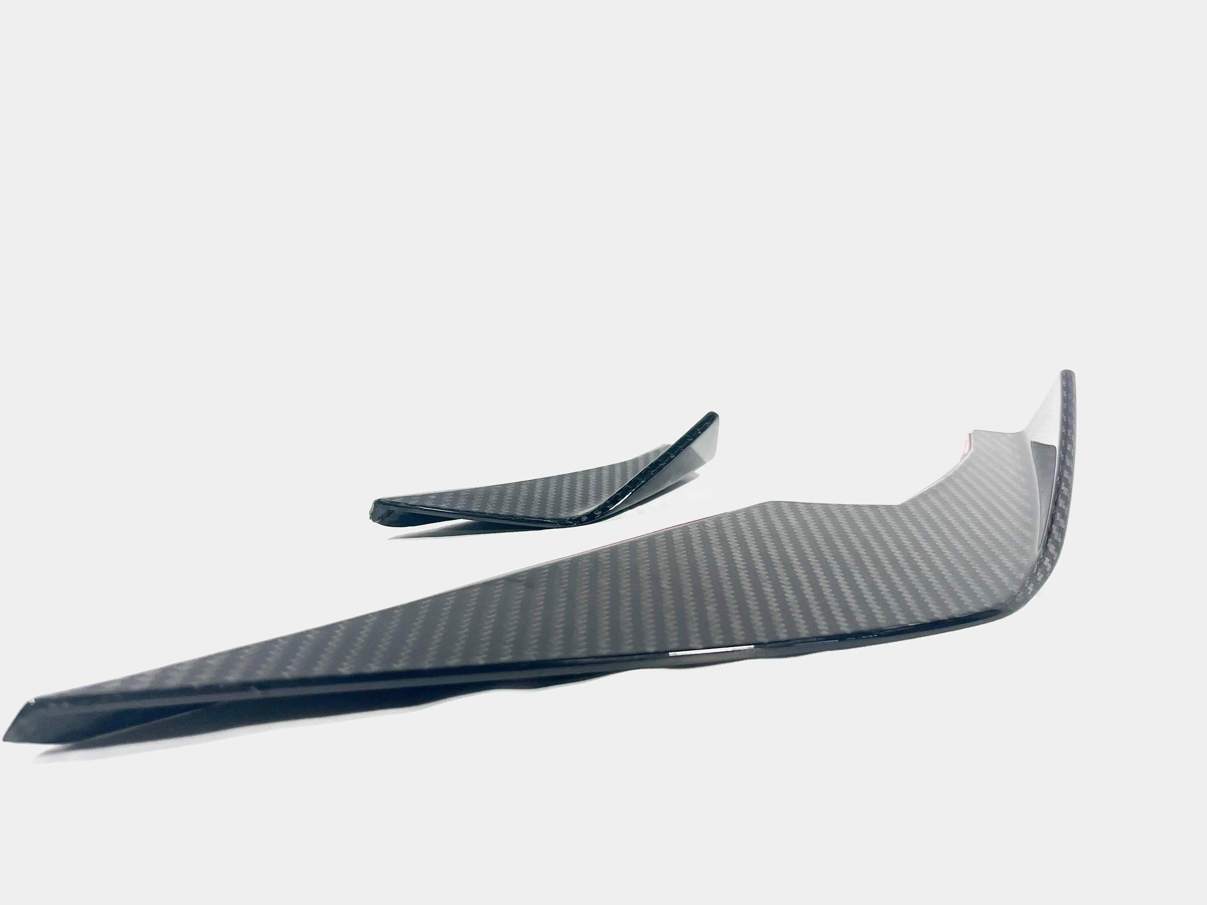 2020-2025 BMW M3 (G80) / M4 (G82 / G83) VS Style Dry Carbon Fiber 4pc Canard Set