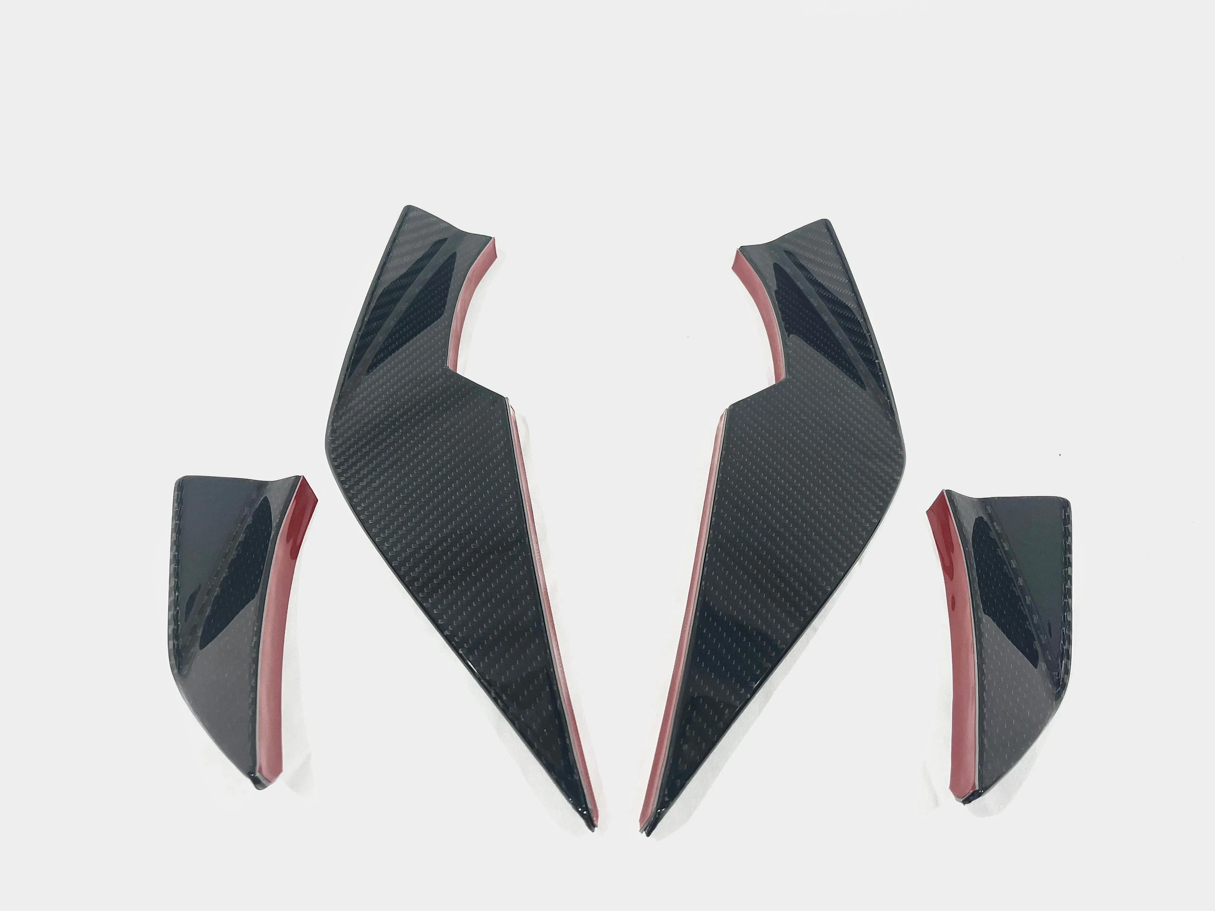2020-2025 BMW M3 (G80) / M4 (G82 / G83) VS Style Dry Carbon Fiber 4pc Canard Set