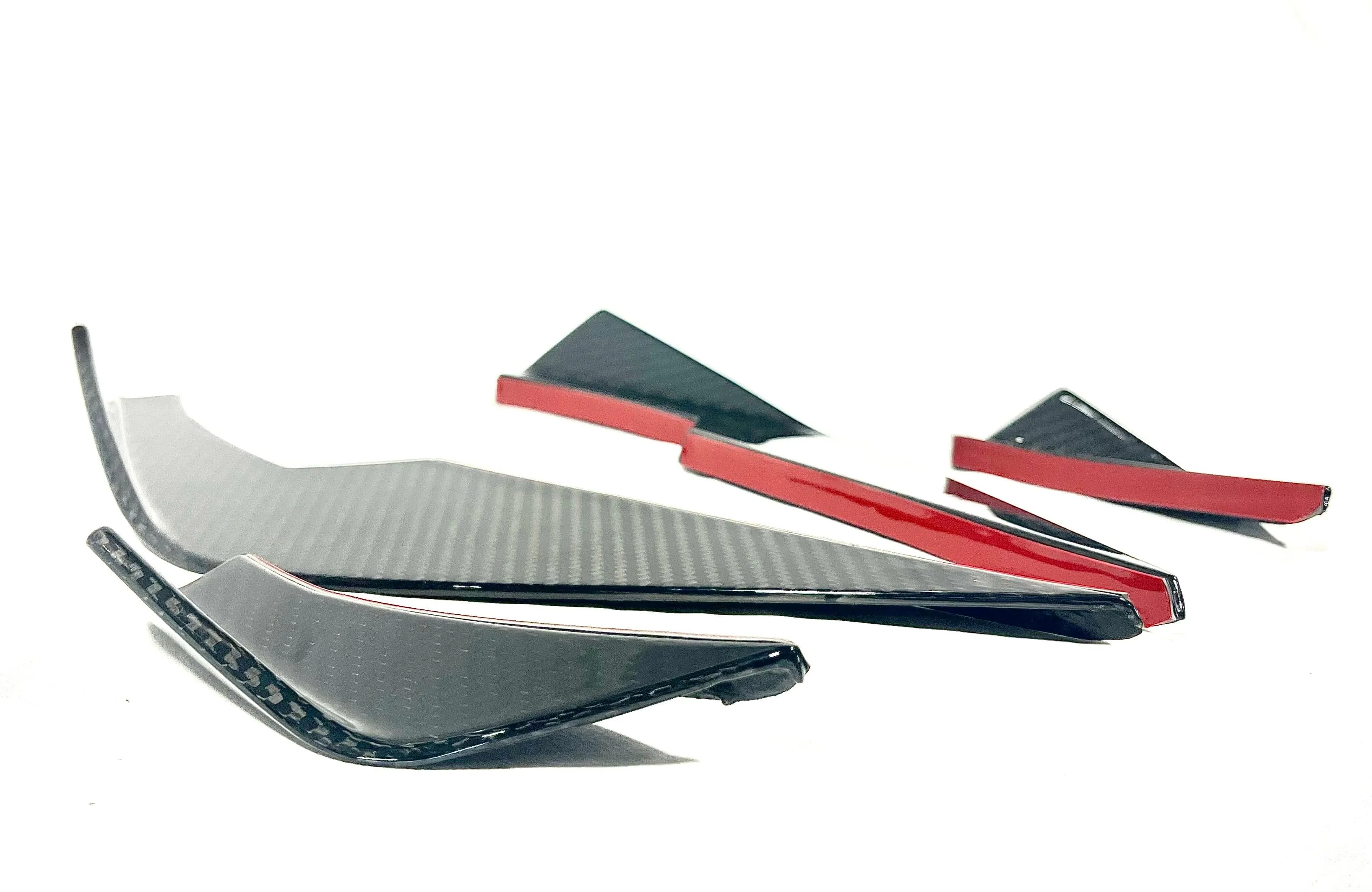 2020-2025 BMW M3 (G80) / M4 (G82 / G83) VS Style Dry Carbon Fiber 4pc Canard Set