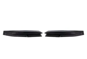 2021-2026 BMW M4 (G82 / G83) OEM Replacement Dry Carbon Fiber Rear Bumper Splitters