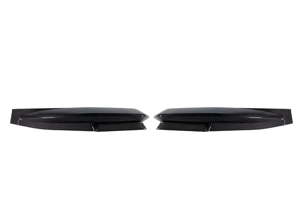 2021-2026 BMW M4 (G82 / G83) OEM Replacement Dry Carbon Fiber Rear Bumper Splitters