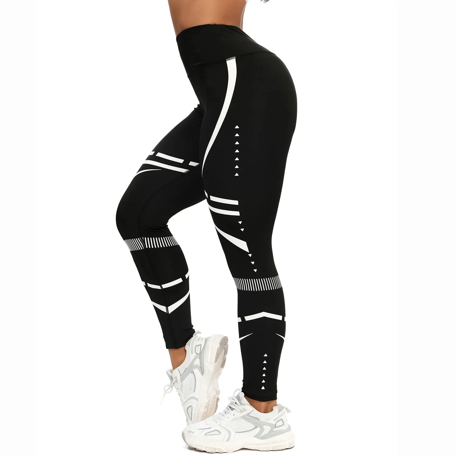 3D Printed Leggings Fitness Women's Pants High Waist Tights