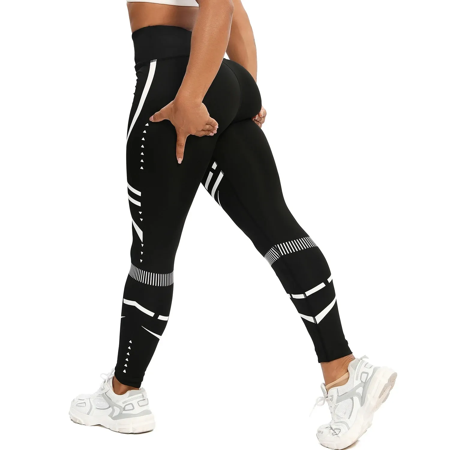 3D Printed Leggings Fitness Women's Pants High Waist Tights