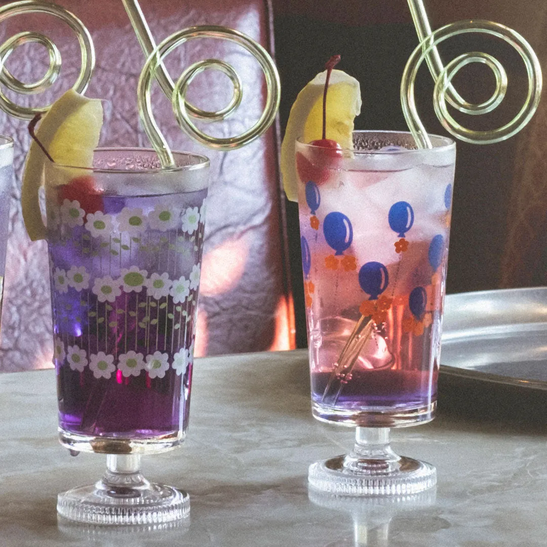 Aderia Retro Parfait Glass with Short Stem Balloon 10.3 fl oz
