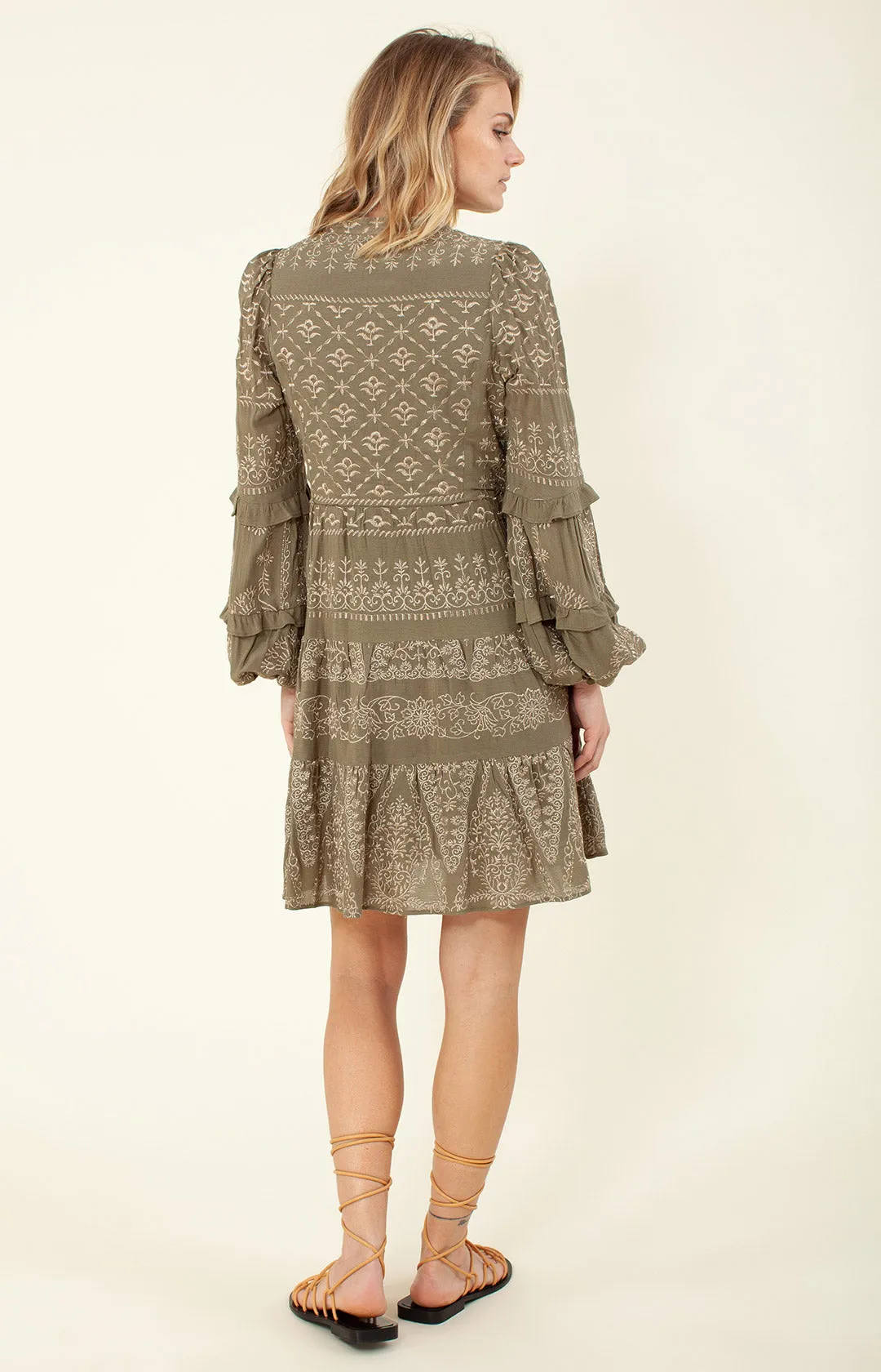 Adira Embroidered Dress