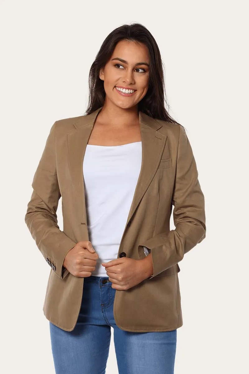 Amelia Womens Blazer Clay