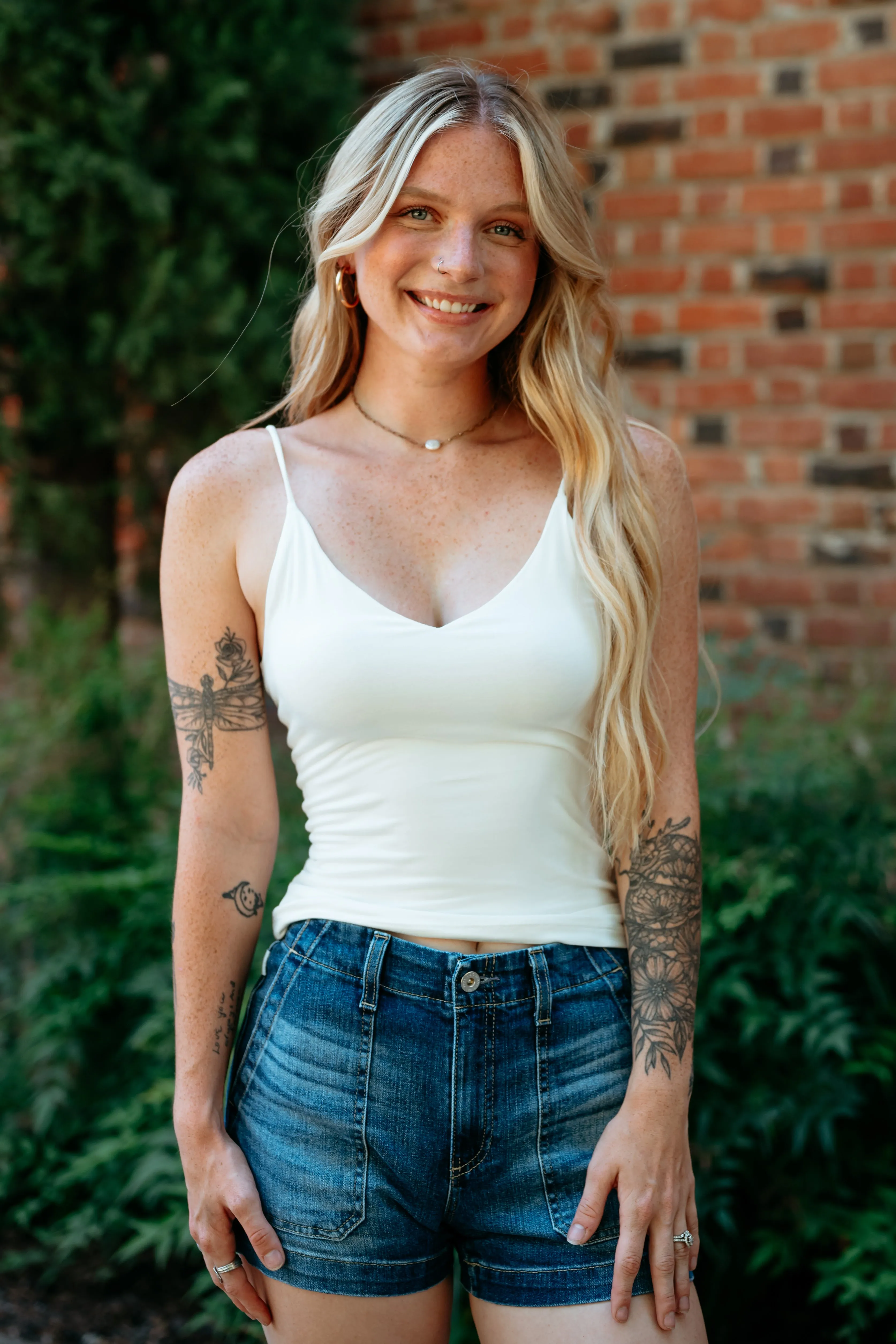 Analeigh High Rise Cargo Pocket Short