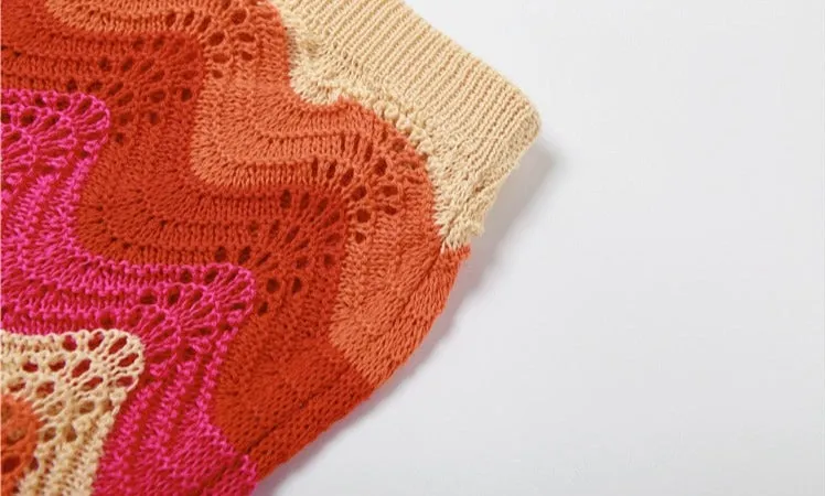 Andrea Crochet Skirt Set