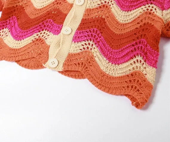 Andrea Crochet Skirt Set
