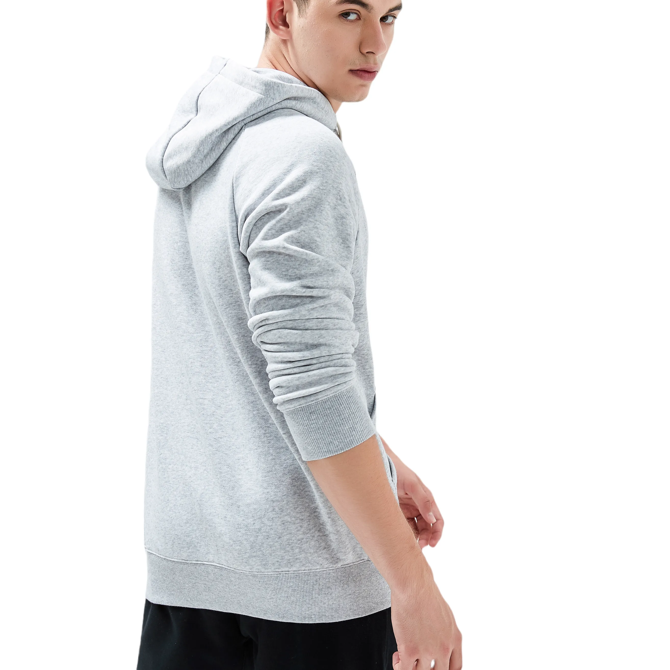 Avenue 'N" the MAN Hoodie in Grey