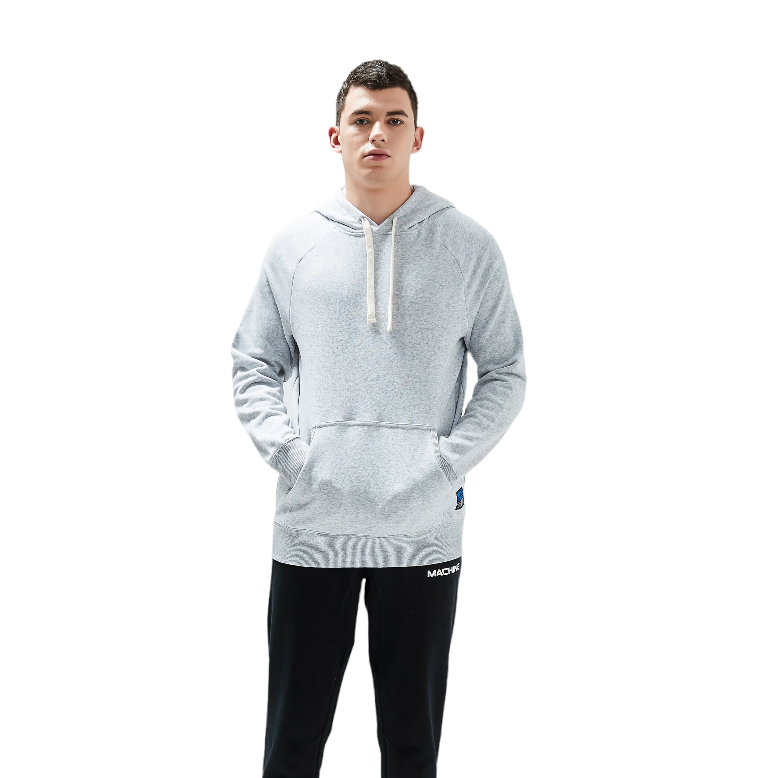 Avenue 'N" the MAN Hoodie in Grey