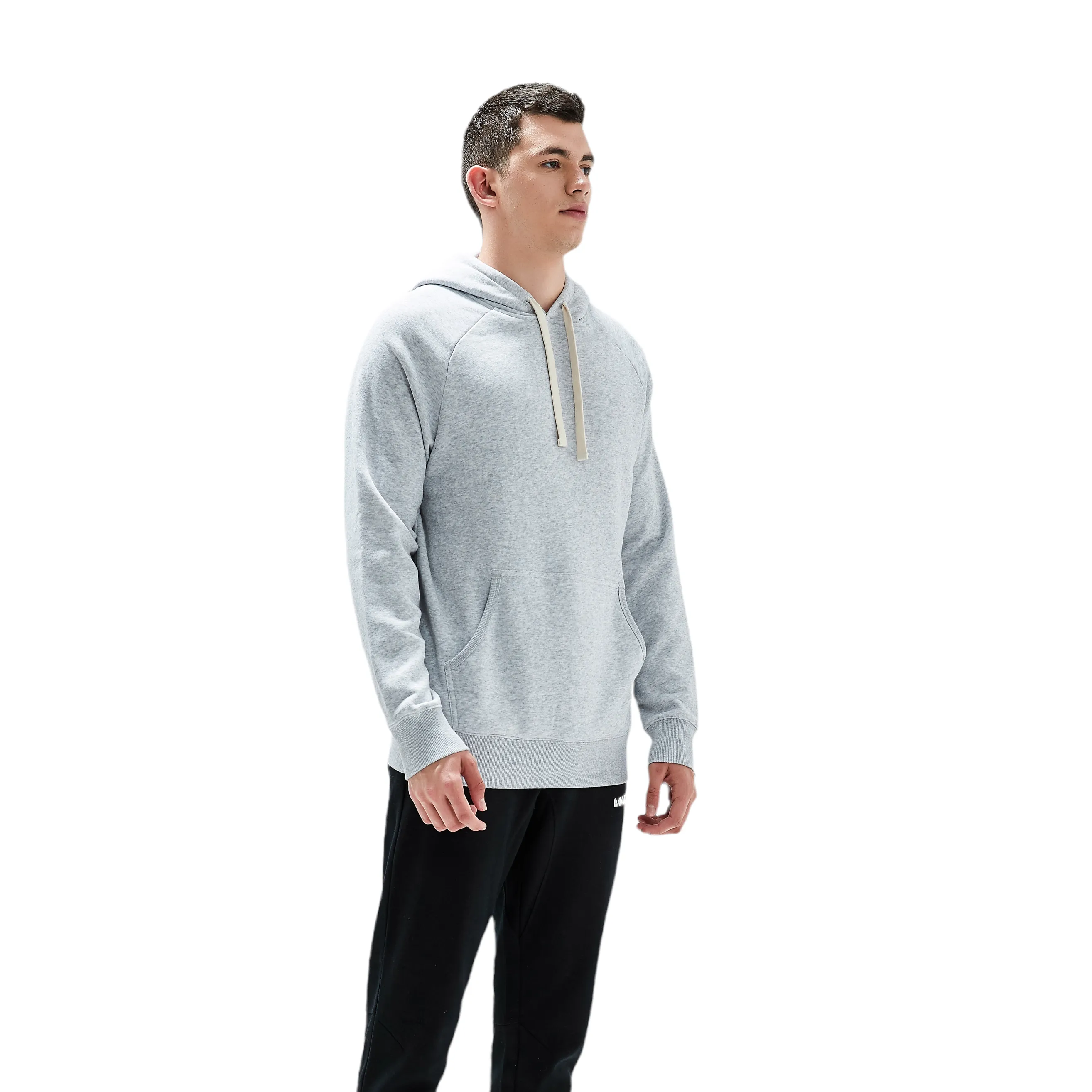 Avenue 'N" the MAN Hoodie in Grey
