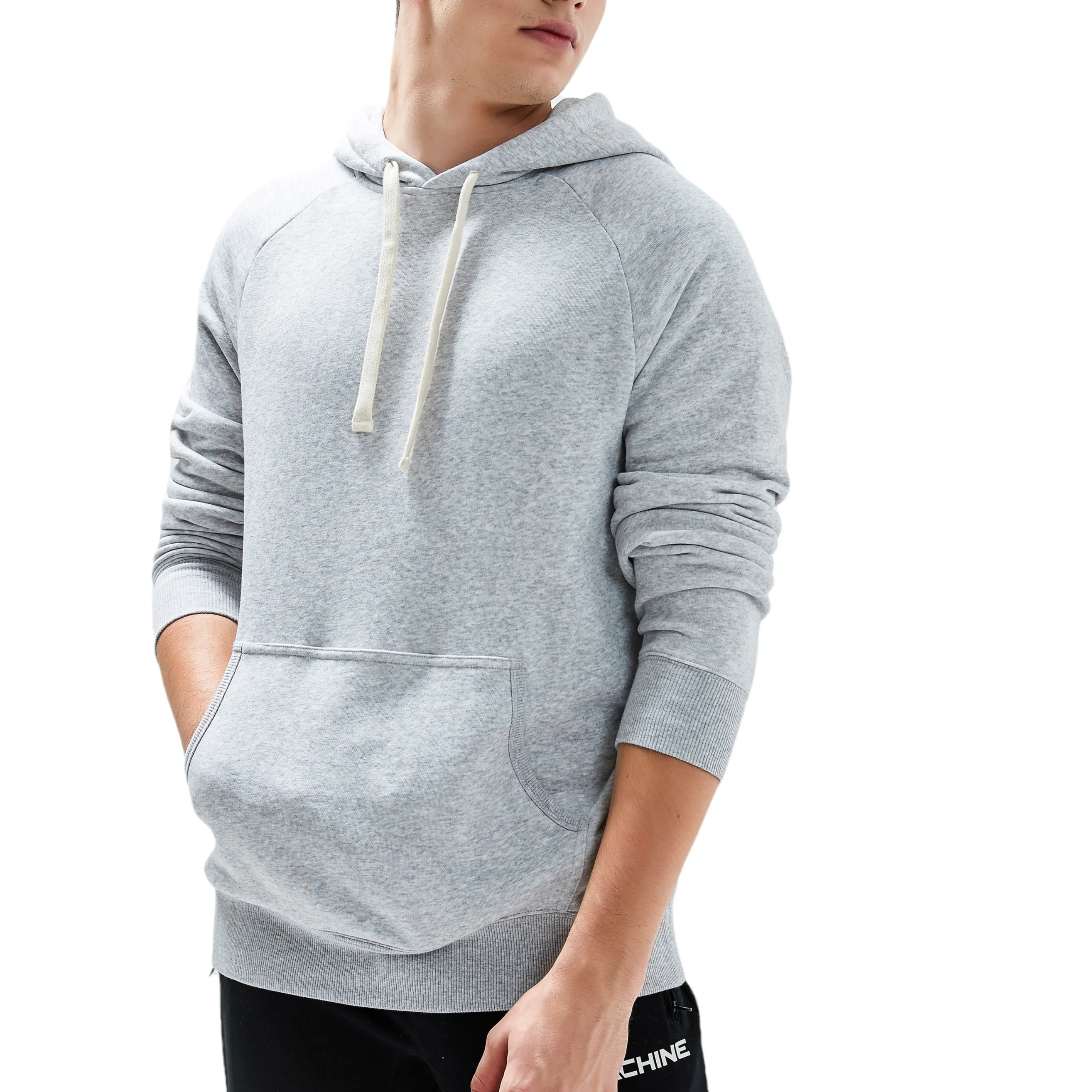 Avenue 'N" the MAN Hoodie in Grey