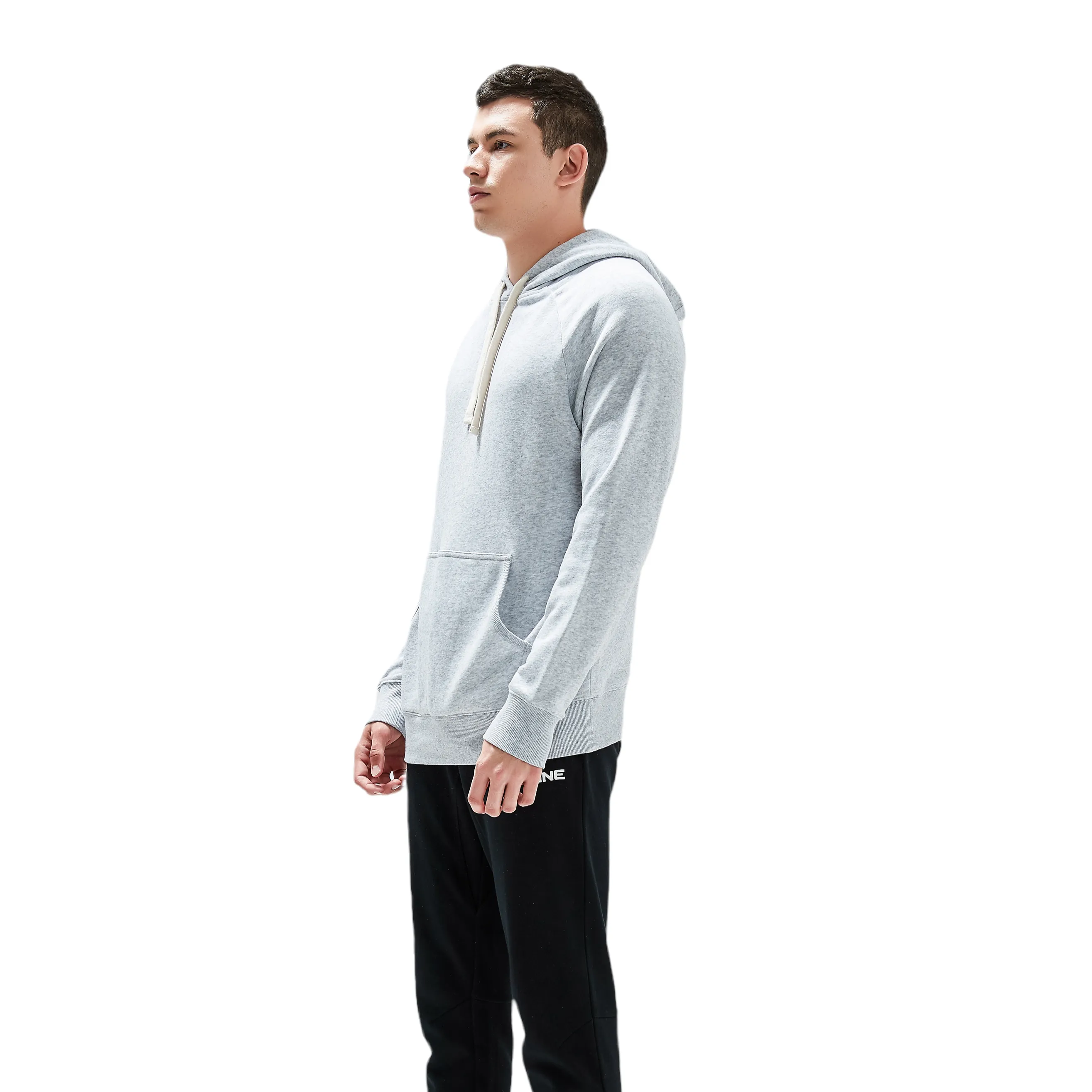 Avenue 'N" the MAN Hoodie in Grey