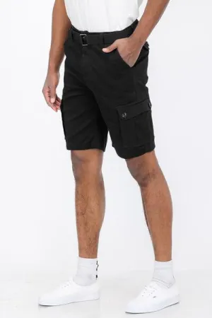 Belted Cargo Shorts in multiple colors