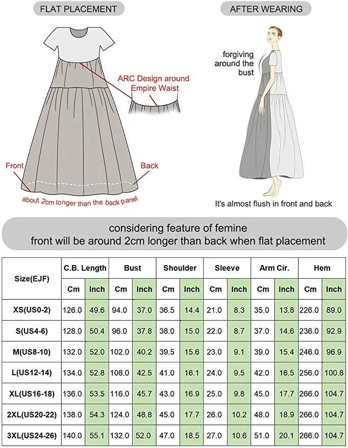 Blue Yellow Women Casual Loose Bohemian Floral Dress with Pockets Short Sleeve Long Maxi Summer Beach Swing Dress - Yesno