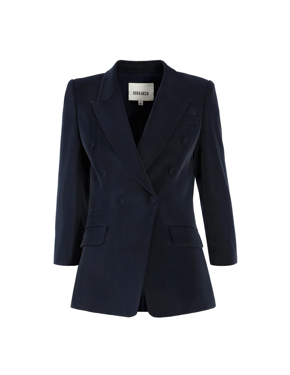 BORA AKSU Gun Lapel Collar Suit Blazer