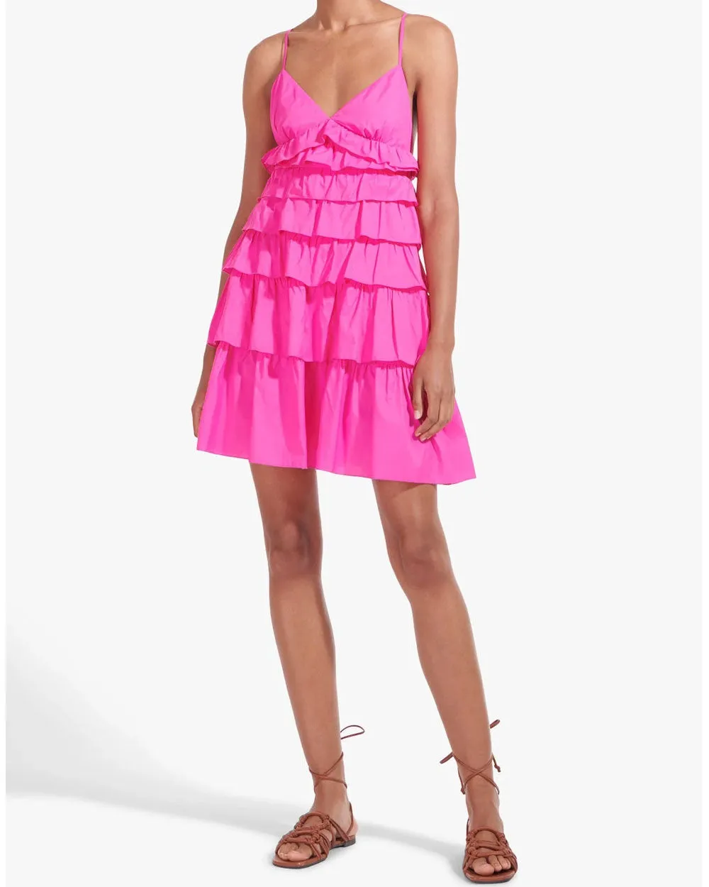 Bougainvillea Rylie Tiered Mini Dress