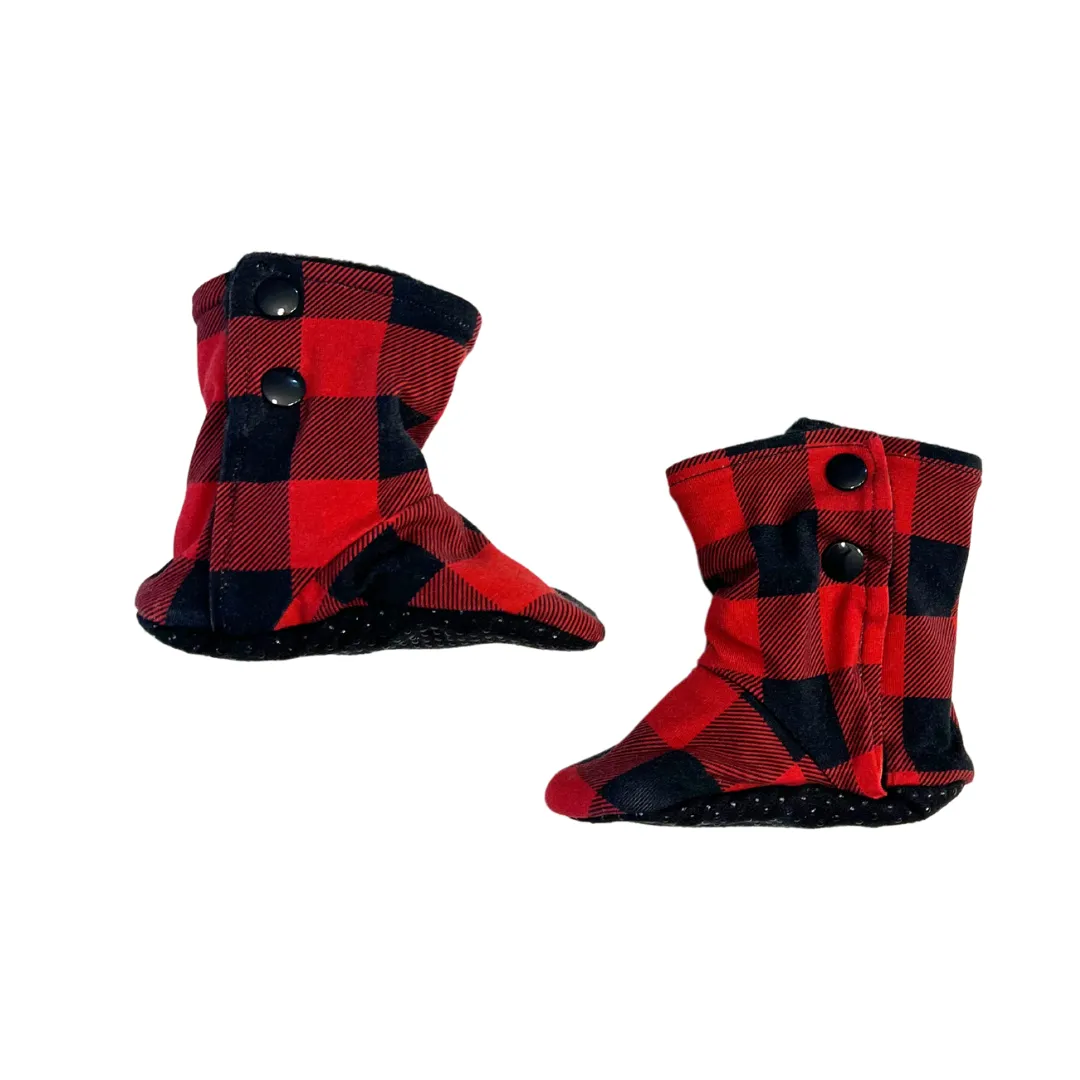 Buffalo Plaid Bootie