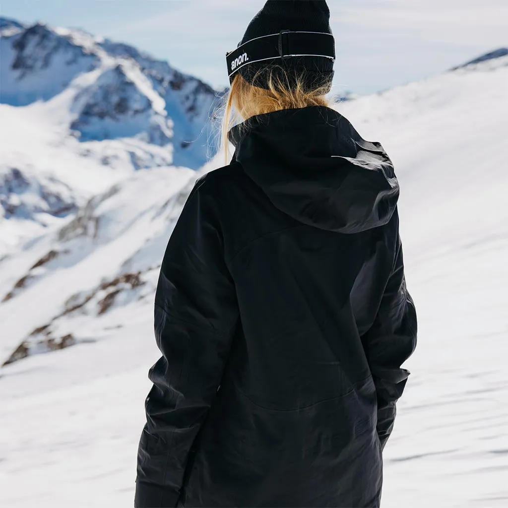 Burton 2025 Womens AK Kimmy 3L Jacket - True Black