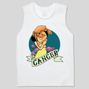 CANCER BY SAM FLORES  WOMEN'S MUSCLE TEE