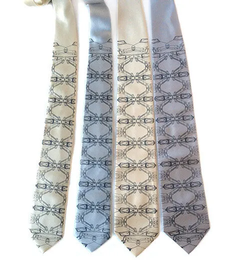 Cargyle Necktie. Classic Car Print Tie