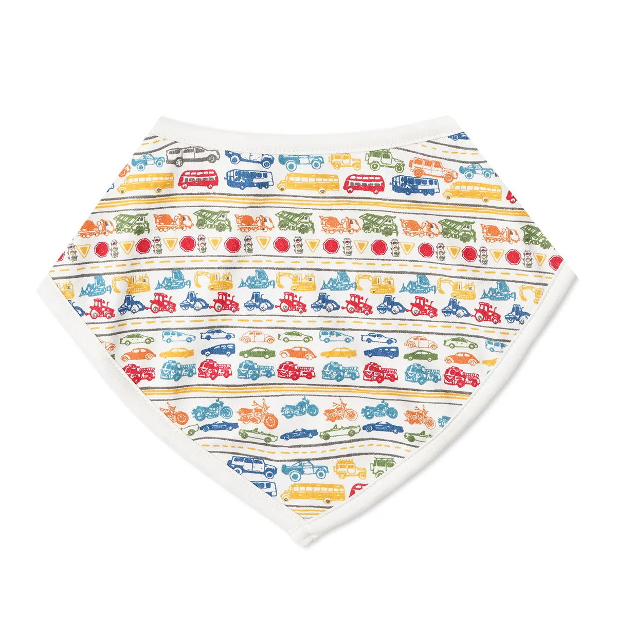 Cars & Trucks Bandana Baby Bib