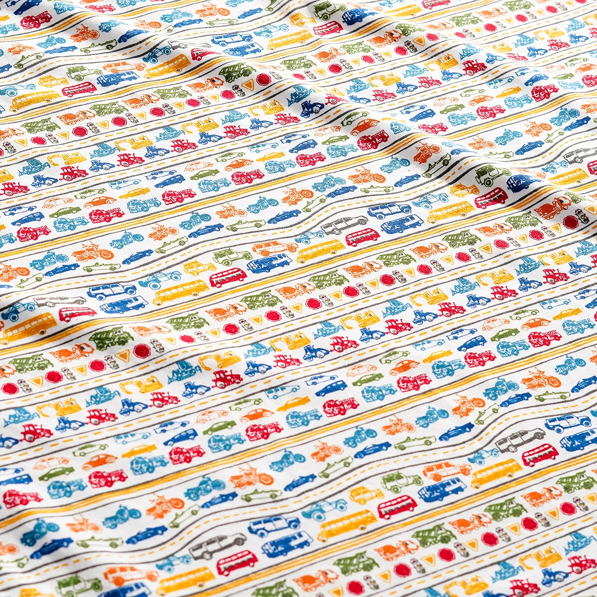 Cars & Trucks Zip Baby Onesie