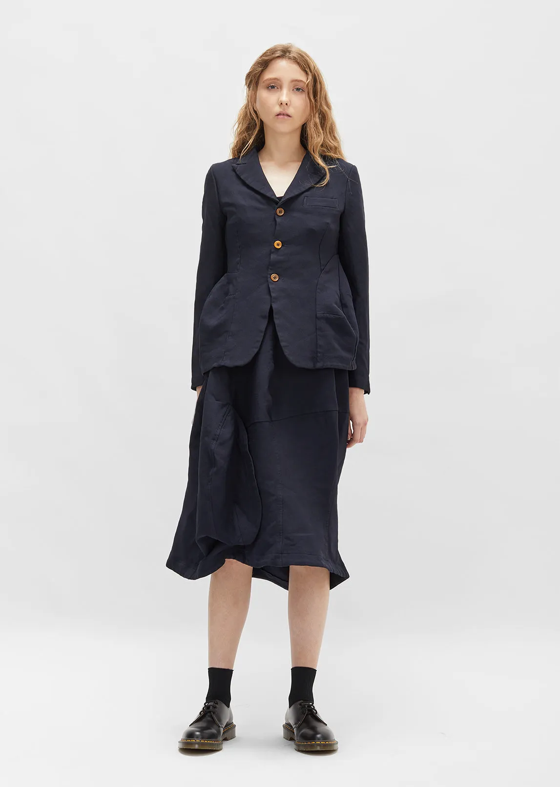Double Cloth Serge Blazer