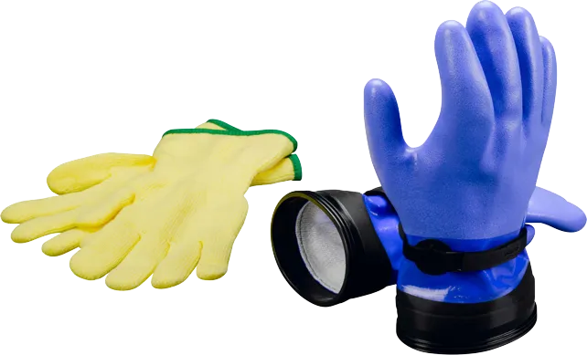 DUI Heavy-Duty Dry Zip Gloves w/ Liners