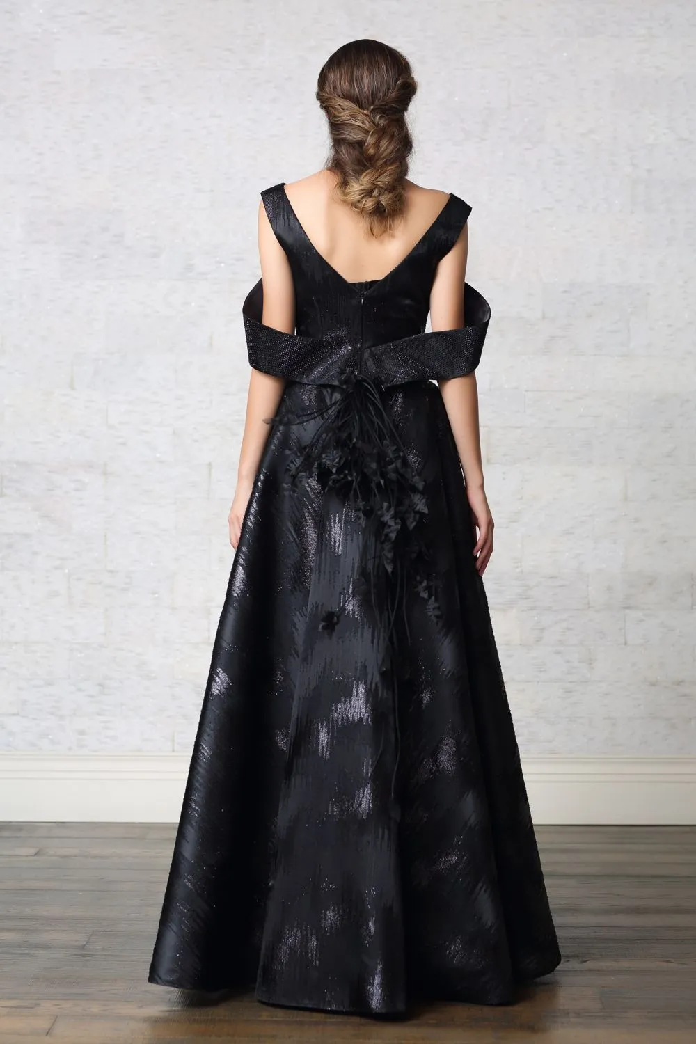 Embroidered Ball Gown