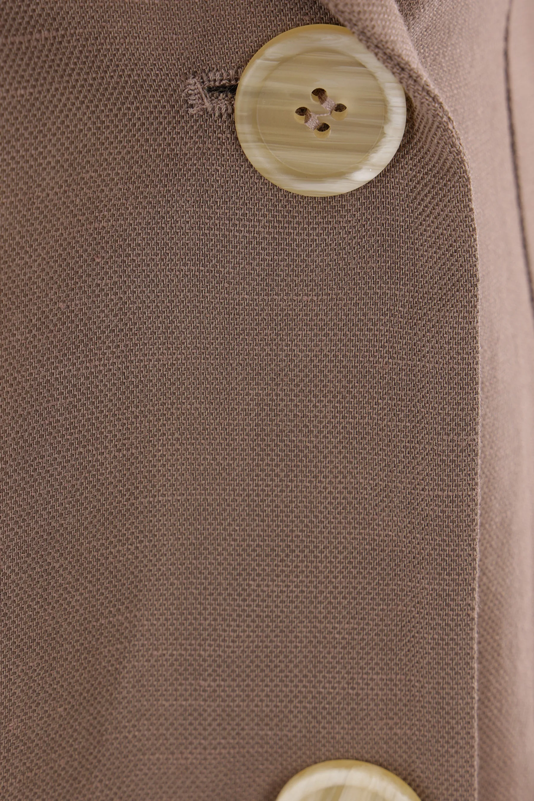 Fluid Twill Jacket with Monili Cuffs