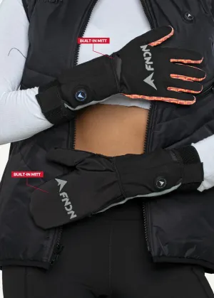 FNDN 3.7V Heated Liner Glove with Mitt