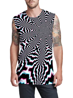 Fractal Ripples Men's Muscle Tank