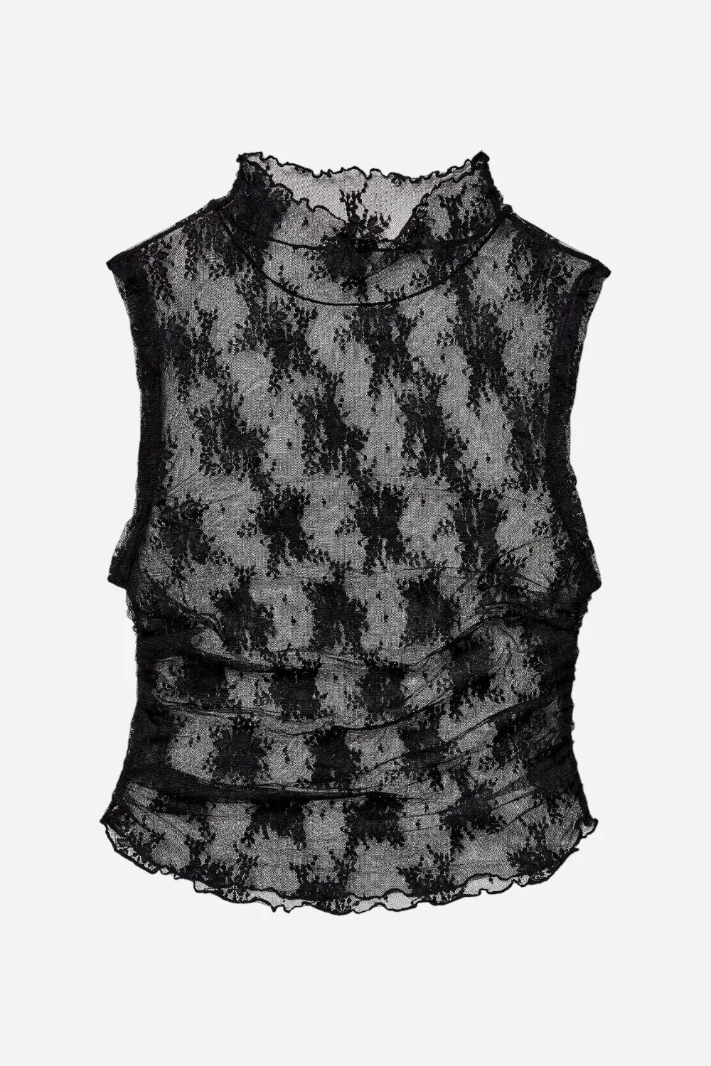 Free People Solid Nice Try Muscle Tank in Black