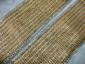 Golden & Water Gold Embellished Gota Trim