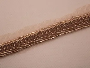 Golden Designer Handwork Embroidered Border