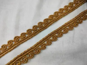 Halcyon Golden Fancy Embroidered Trim