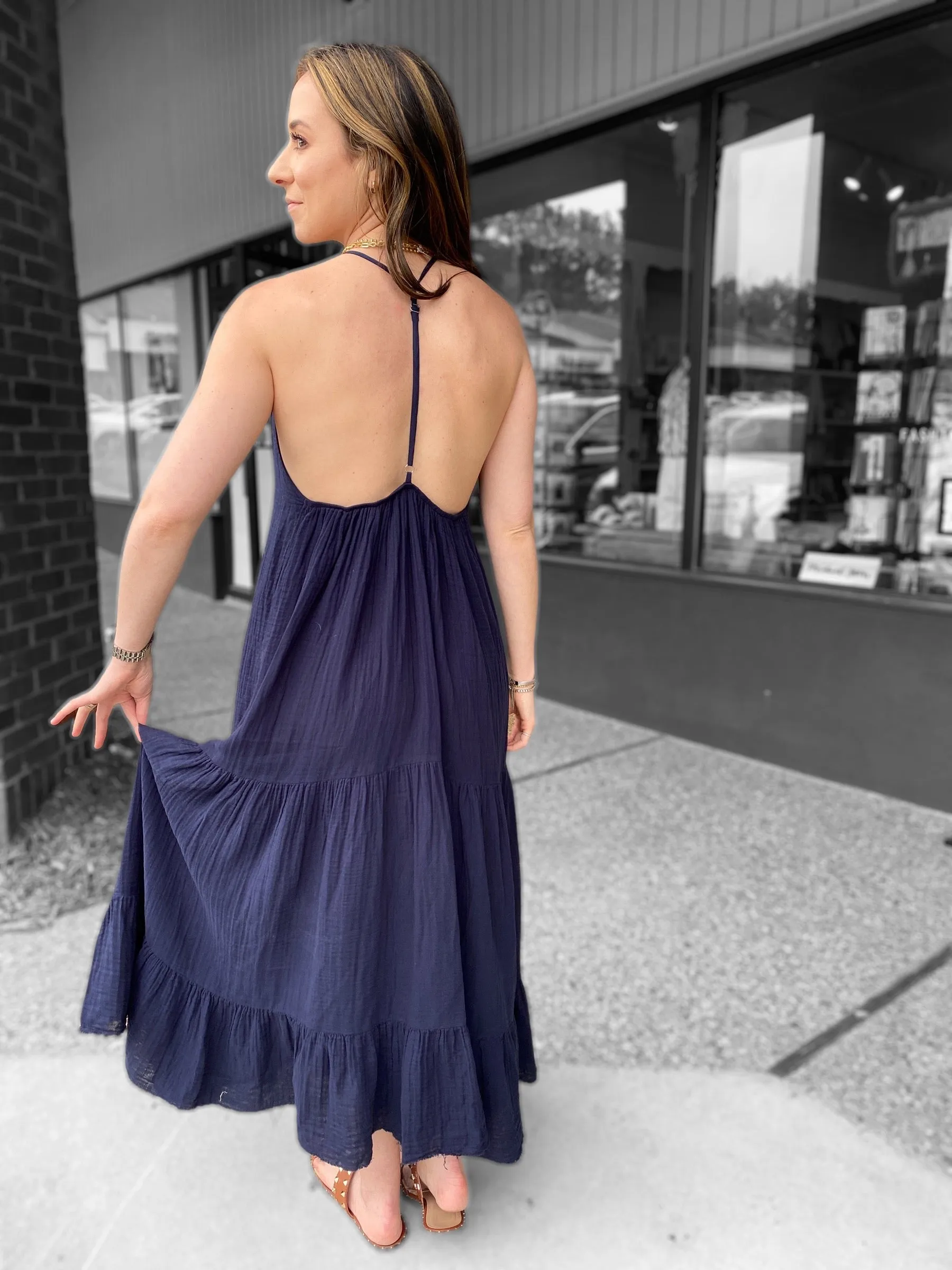 Halter Maxi Dress