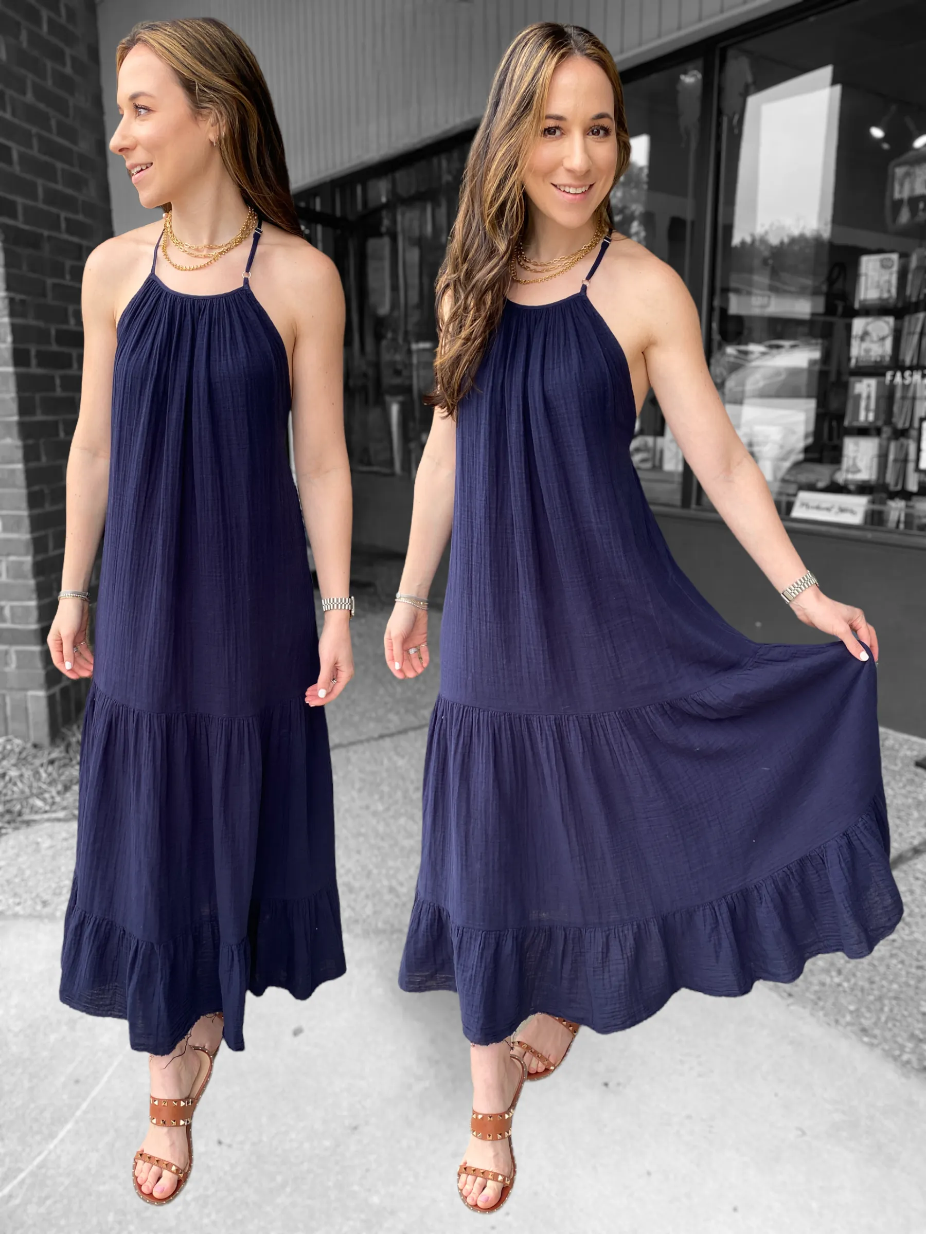 Halter Maxi Dress