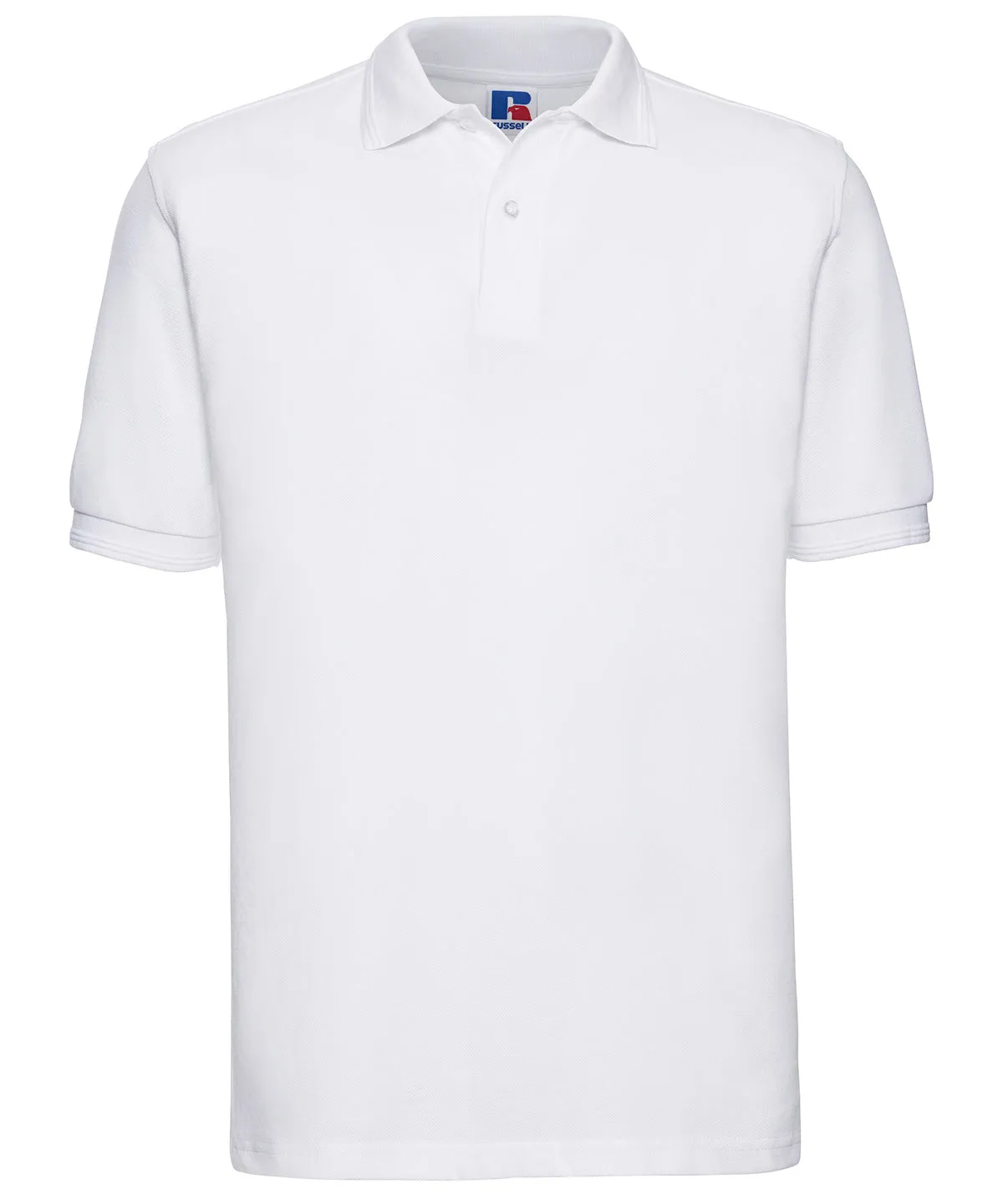 Hard-wearing 60C wash polo | White