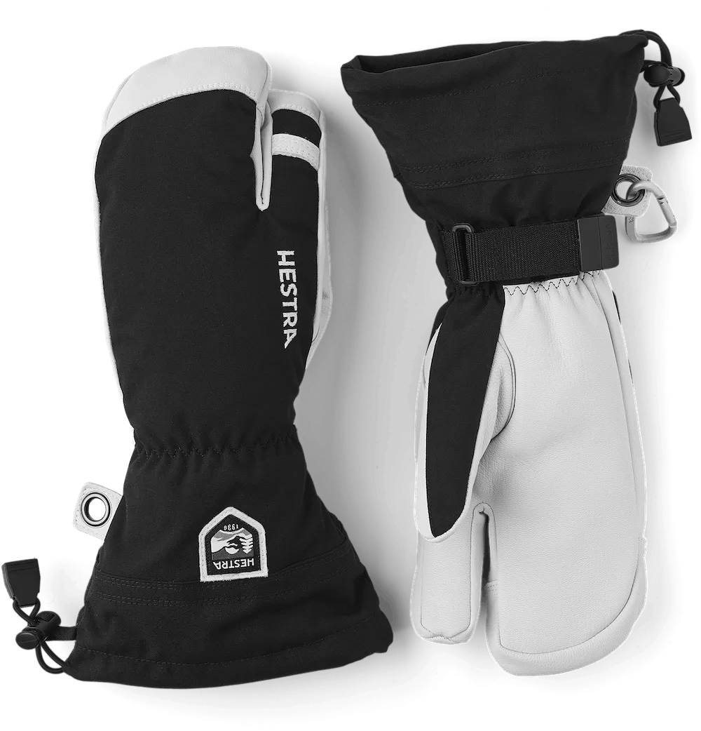 Hestra Army Leather Heli Ski 3 finger Glove