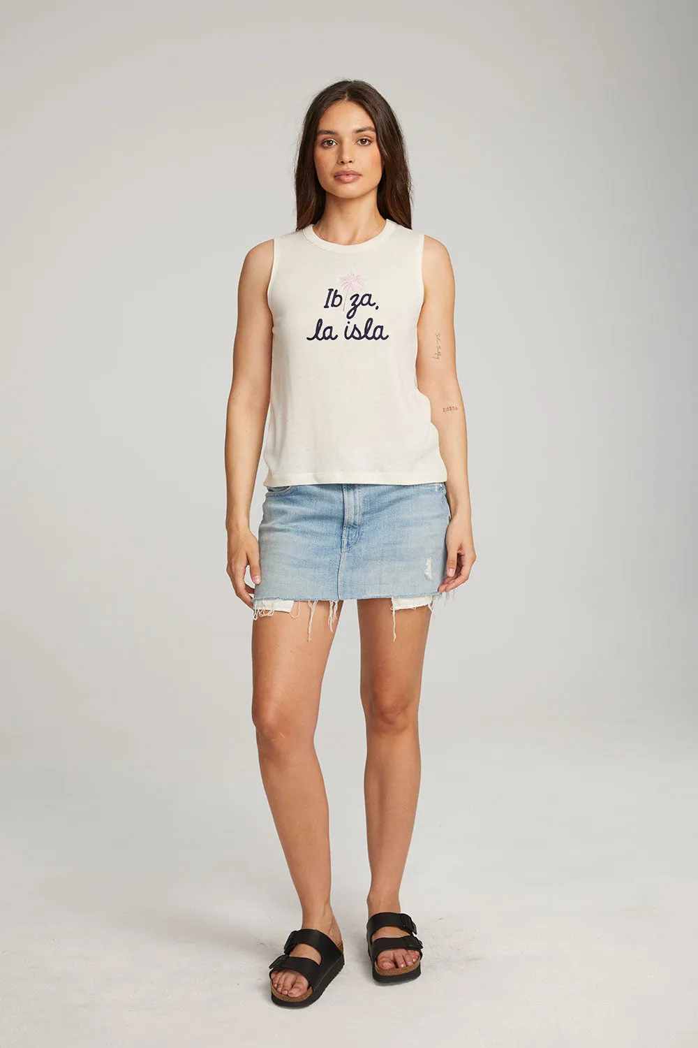Ibiza Palm Muscle Tee