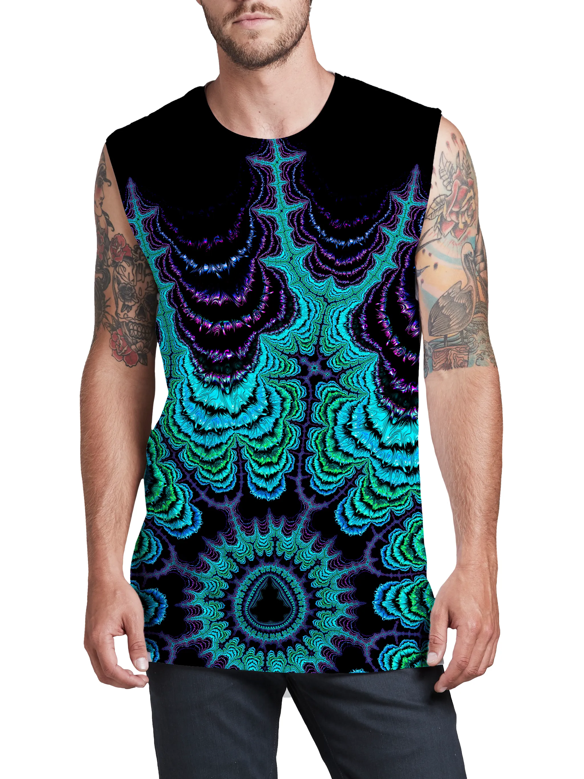 Iced Mantra Cake Men's Muscle Tank